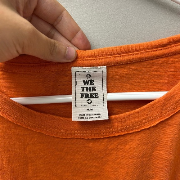 We The Free Orange The Perfect Tee - Picture 4 of 5